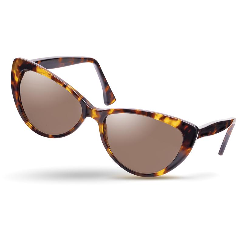 Matera Italian Cat's Eye Sunglasses (Tortoise)